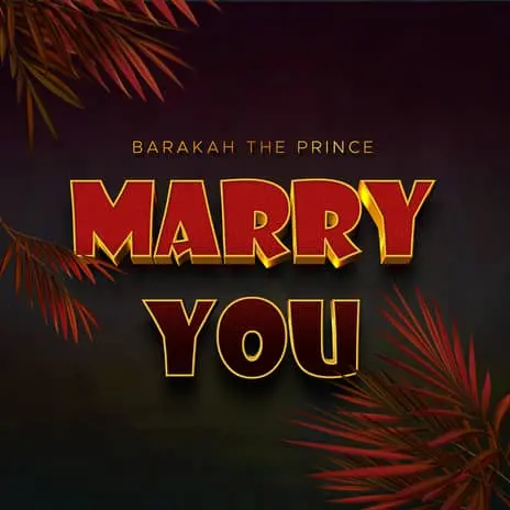 Barakah The Prince – Marry You MP3 DOWNLOAD